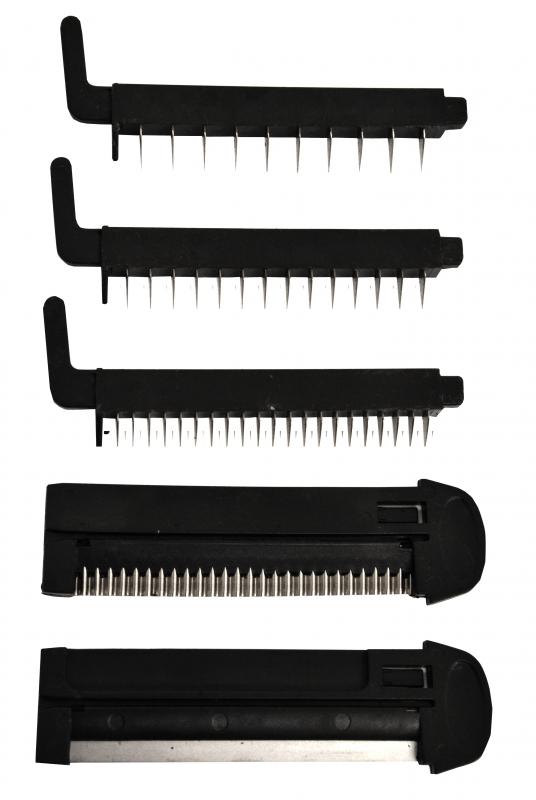 Stainless Steel Mandoline with 5 Interchangeable Blades